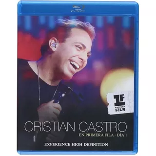 Cristian Castro En Primera Fila, Día 1 Blu Ray Nuevo