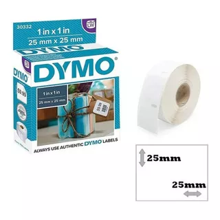 Dymo Etiquetas Térmicas De 25x25mm 750 Etiq./org.