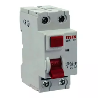 Interruptor Diferencial Miniatura-para Trilhos Din Steck Sdr24030