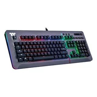 Thermaltake Teclado Gamer Level 20 Rgb Titanium Gkb-lvt-bls