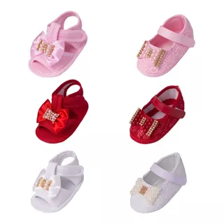 Kit Sapatinhos De Bebe Para Personalizar 6 Pares De Fabrica