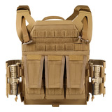 Chaleco Táctico Jpc 2.0 Porta Placas Militar Molle Airsoft