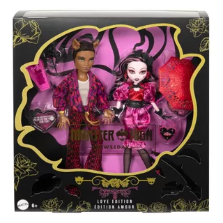  Monster High, Draculaura And Clawd Wolf Edition Collector