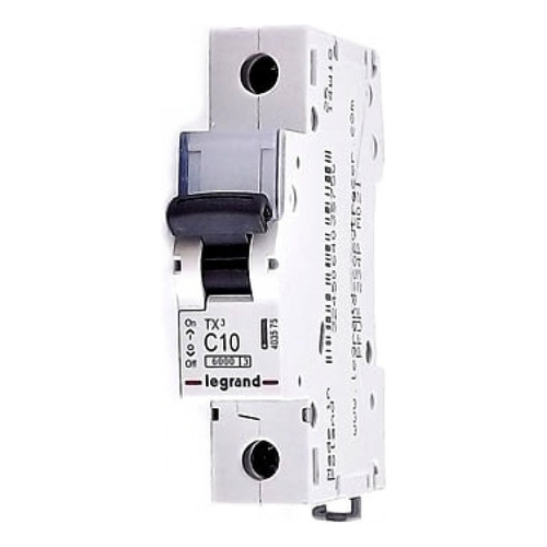 Interruptor Automatico 10a Monofasico Legrand-mimbral Color Blanco
