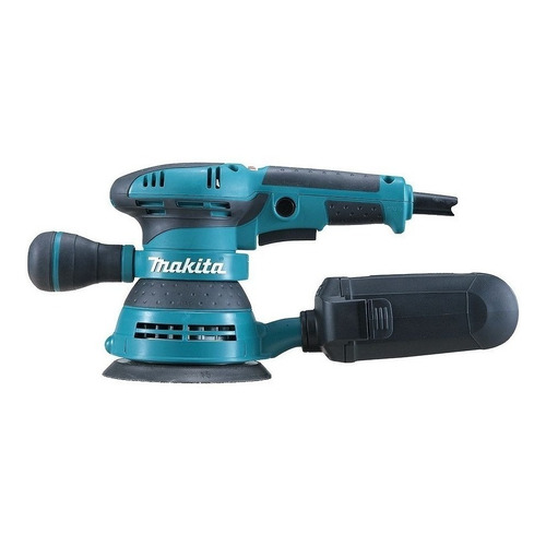 Lijadora   roto orbital Makita BO5041 con sistema velcro  turquesa 300W 240V