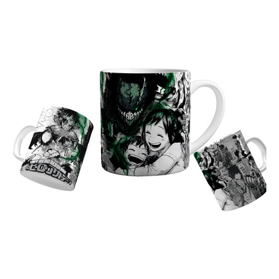 Taza My Hero Academia Deku Izuku Midoriya Colección  300ml