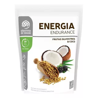 Energia Endurance Frutas & Coco Alquimia Da Saúde 350g Sabor Frutas Silvestres E Coco