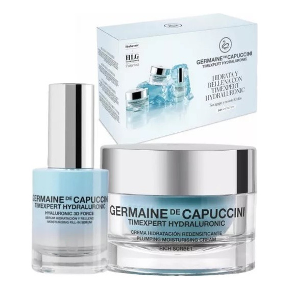 Pack Germaine Hydraluronic + Serum Hialurónico 3d Force