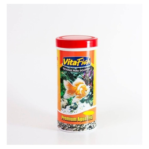 Alimento para peces Vitafish Premium Agua Fria formato escamas