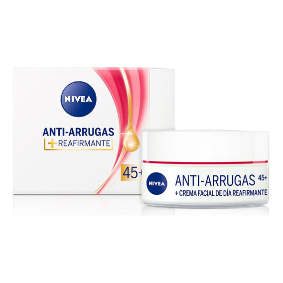 Crema Facial Anti-arrugas Reafirmante Nivea 45+ 50ml