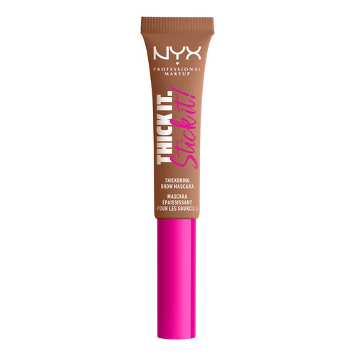 gel para cejas NYX Professional Makeup Thick it Stick it de 20 mL/20 g color auburn