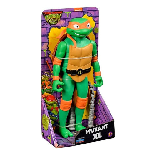 Figura Las Tortugas Ninjas- Michelangelo    Mutant Xl