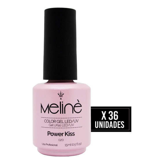 Meline X 36 Esmaltes Gel On-off Color Semipermanente Uñas 3c