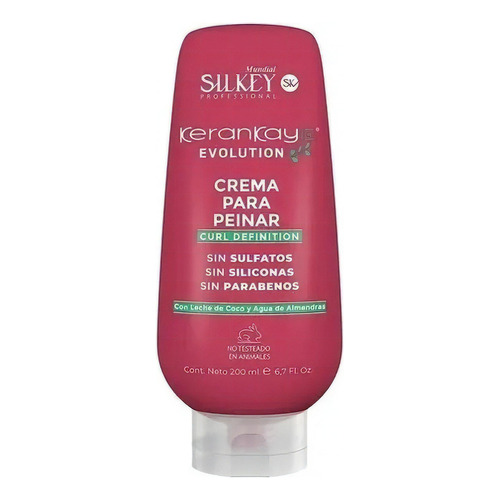 Crema Peinar Curl Silkey Kerankaye Evolution 200ml