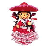 Muñeca María Lele Mexicana Charra 28 Cm