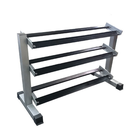 Rack Para 10 Pares De Mancuernas Gym Color Negro