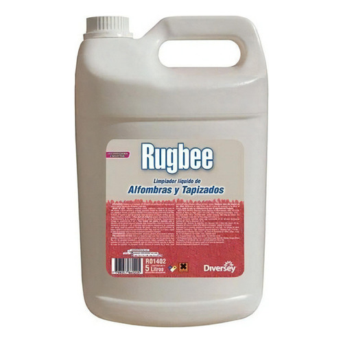 Limpiador Liquido De Alfombras Tapizados Rugbee Diversey X5l