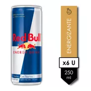 Red Bull X 6u . Rtd . 250 Ml - Tomate Algo® -