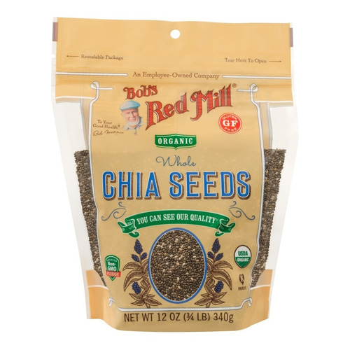 Bobs Red Mill Organic Chia Seeds 340g