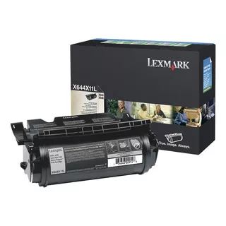 Tóner Lexmark X644x11l Color Negro