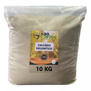 Calcário Agrícola Dolomítico - 10kg - Corretivo De Solos