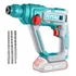 Rotomartillo Inalámbrico Total 20v - 1.5 J, Encastre Sds Plus - Incluye 3 Mechas - No Incluye Batería Ni Cargador - TRHLI20168