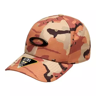 Boné Oakley Masculino Original Aba Curva Tincan Cap Desert