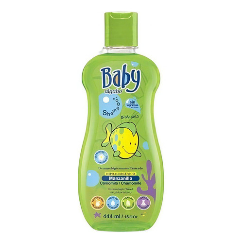 Shampoo Bebe Algabo Manzanilla X 444ml