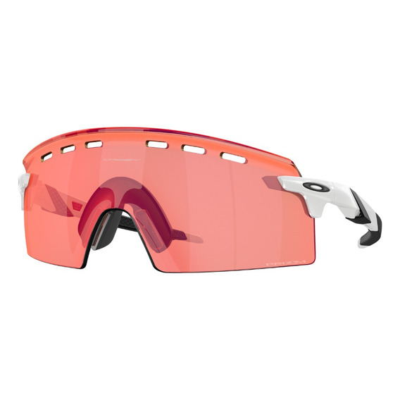 Lente Solar Oakley 0oo9235 Encoder Strike Vented Color Naranja Lente Naranja Varilla Naranja Armazón Naranja Diseño Mirror