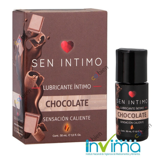 Lubricante Intimo Caliente Chocolate 30ml A Base De Agua