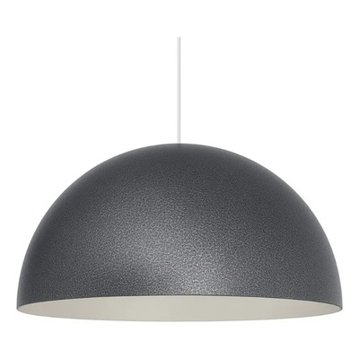 Colgante Campana Metal 0306/d Ø55cm C/ten 1xe27 Negro Negro