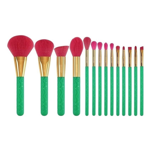 Set de 14 brochas de maquillaje Docolor T1401