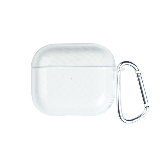 Funda Para Apple AirPods Transparente Con Arnés Antigolpes