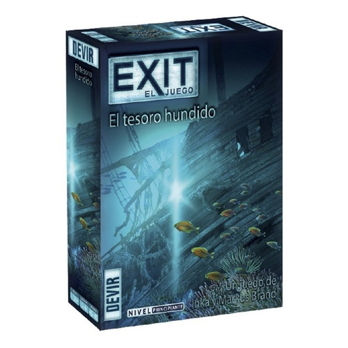 Juego Devir Exit El Tesoro Hundido 1 A 4 Jugadores 14+