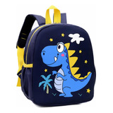 Mochila Para Niños, Estampado De Dinosaurio, 25 Cm Altura