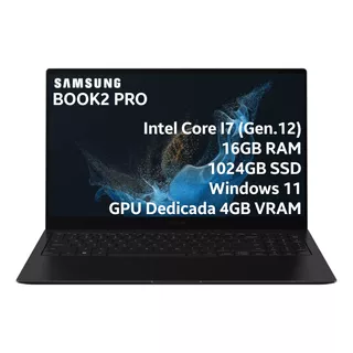 Samsung Galaxy Book2 Pro I7 16gb 1024gb Ssd - Excelente