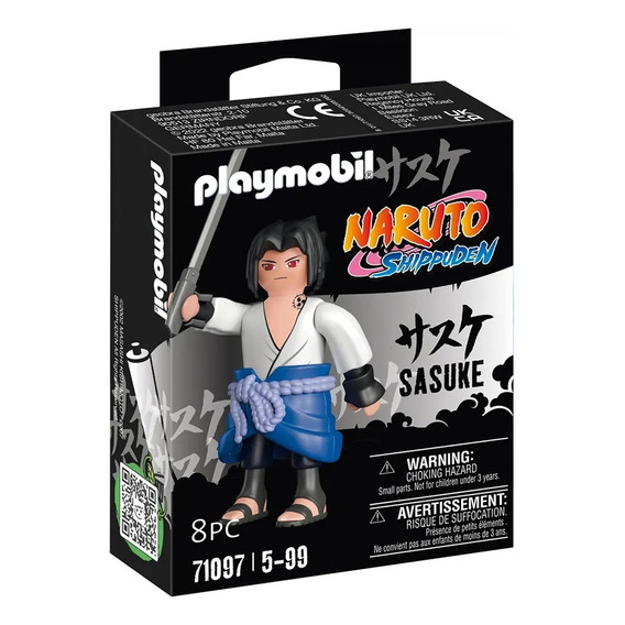 Sasuke Naruto Shippuden Playmobil Juguetes 71097 Febo  