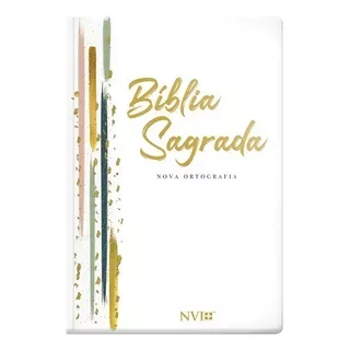 Bíblia Nvi Gigante Nt Em Duas Cores - Semi Luxo - Listras, De Geográfica. Editora Geo Em Português