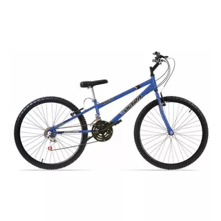 Bicicleta  De Passeio Ultra Bikes Bike Rebaixada Aro 24 18 Marchas Freios V-brakes Cor Azul-bebê