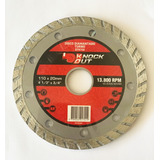 Disco Diamantado Turbo Packx10 - 110x20mm Knock Out Dtk110