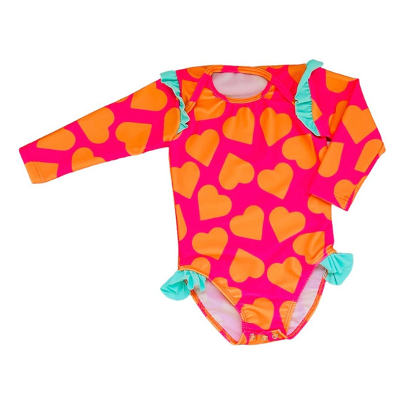 Bodysuit Malla Bebe Con Filtro Uv  Tipo Carter's Alouette