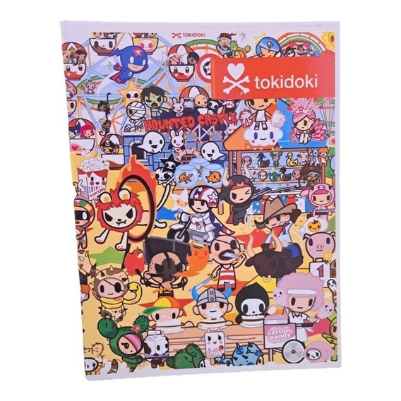 Cuaderno Escolar Tokidoki Abrochado Ppr Solutions Lc48toki6