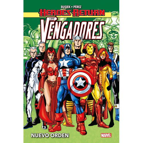 Hrt10 Vengadores 3 Nuevo Orden, De George Perez. Editorial Panini Comics En Español