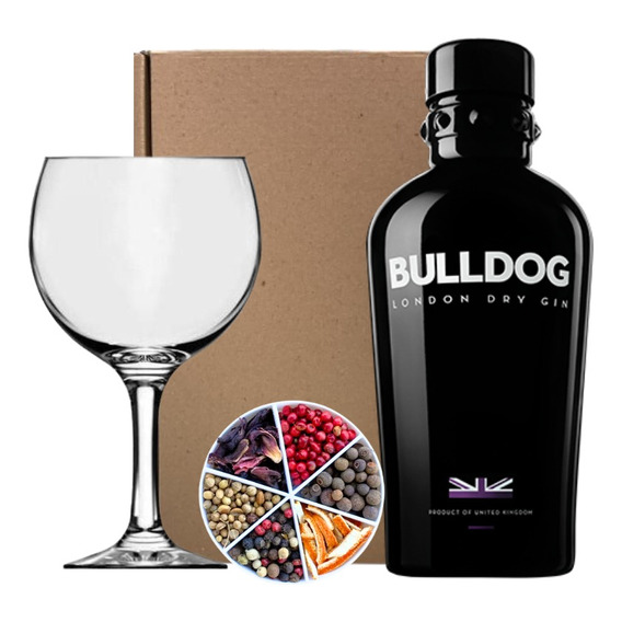 Combo Gin Bulldog + Copon + Botanicos + Caja Gin Tonic Box