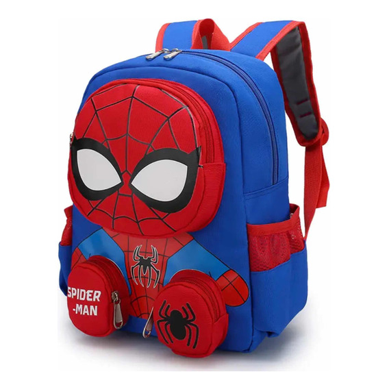Mochila Escolar Spiderman Para Niños