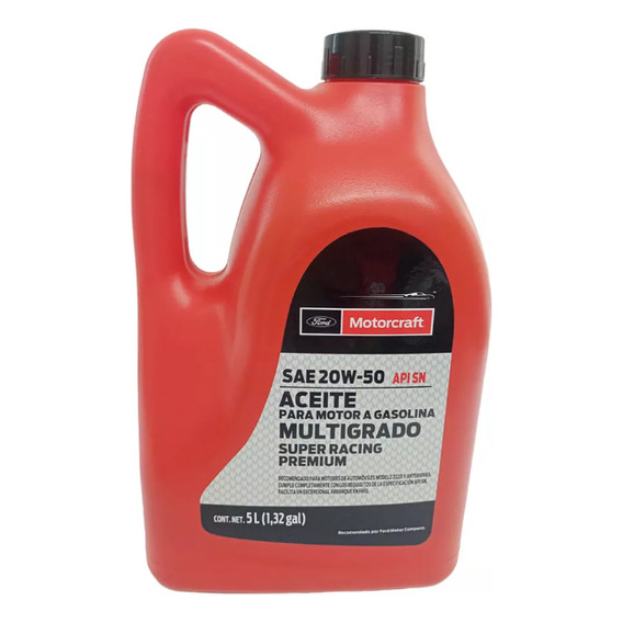 Aceite Motorcraft 20w50 Multigrado Para Motor A Gasolina