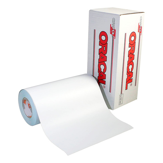 Vinil Corte Oracal 651 60cm, Blanco Brillante/matte, Pack 3m