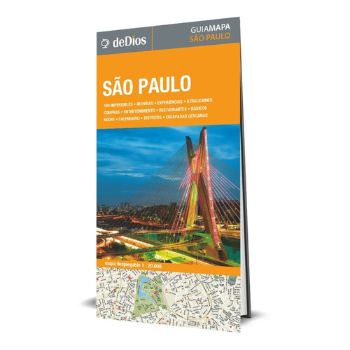 Guía Mapa De São Paulo. De Dios Guías De Viaje.