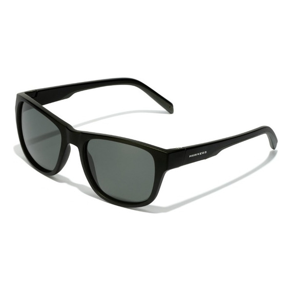 Gafas De Sol Polarizadas Hawkers Owens Para Hombre Y Mujer Lente Negro Varilla Negro Armazón Negro Diseño Mirror