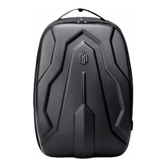 Mochila motoboy impermeable unisex de tamaño mediano para moteros, color carbono brillante